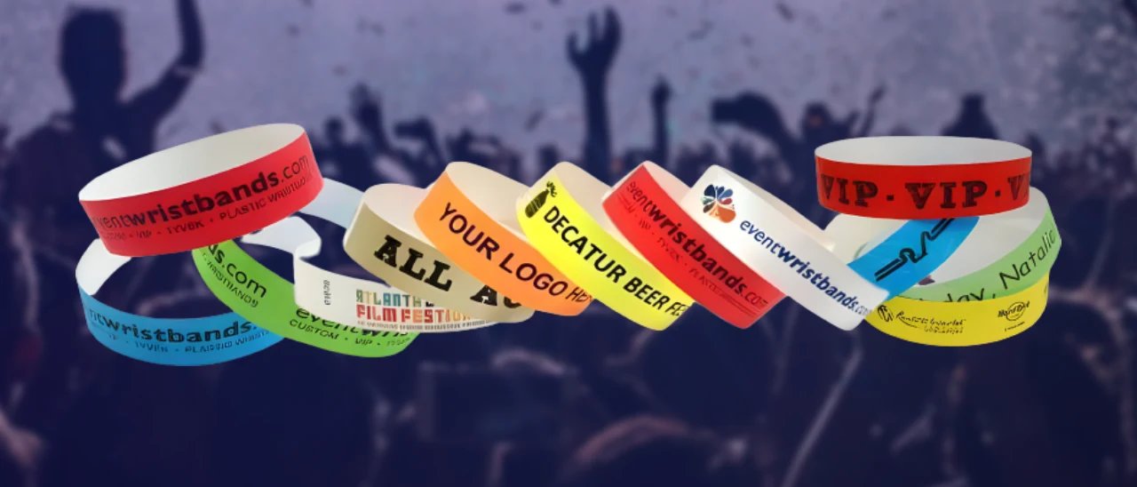 CUSTOM PAPER TYVEK WRISTBANDS