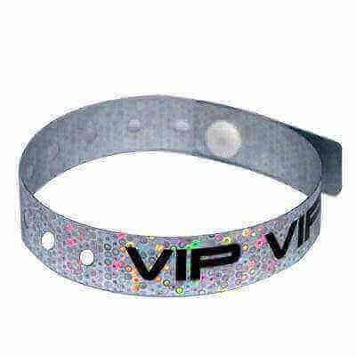 Bulk Custom Holographic Wristbands