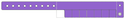 Event Wristbands Custom Vinyl Tear-Off Tab 7 Tab / Purple / 500 500 Count Custom Tear-Off Tab Plastic Event Wristbands - 7 Tab
