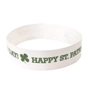 Event Wristbands Tyvek Stock - Holiday St. Patrick's Day / White / 100 3/4" Tyvek Wristbands Pre-Printed St. Patrick's Day