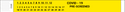 Event Wristbands Tyvek Stock - Pre-Printed Pre-Screened / Neon Yellow / 500 Medical Triage  Wristbands