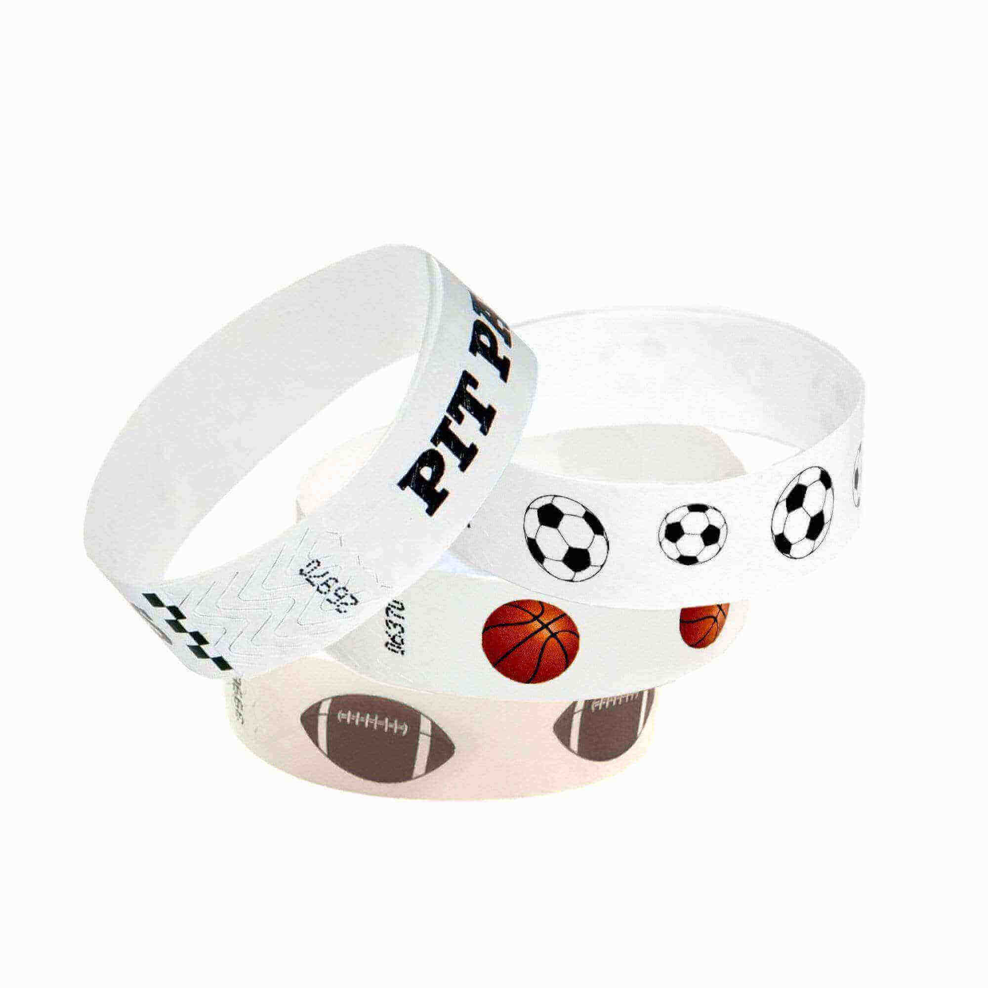 Sports Wristbands Football, Basketball, Soccer More