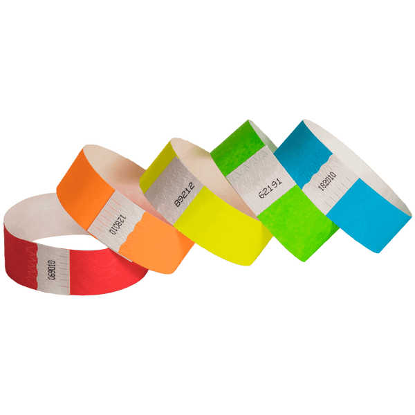 Event Wristbands Tyvek Stock - Solid Solid / Variety Pack / 500 Variety Pack of 500 1