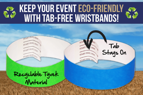 Litter Free Events: Reduce Litter with Eco Friendly Wristbands