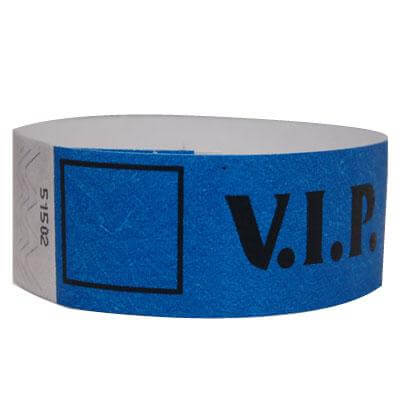 Custom Wristbands + Detachable Stub: Perfect for a Raffle!