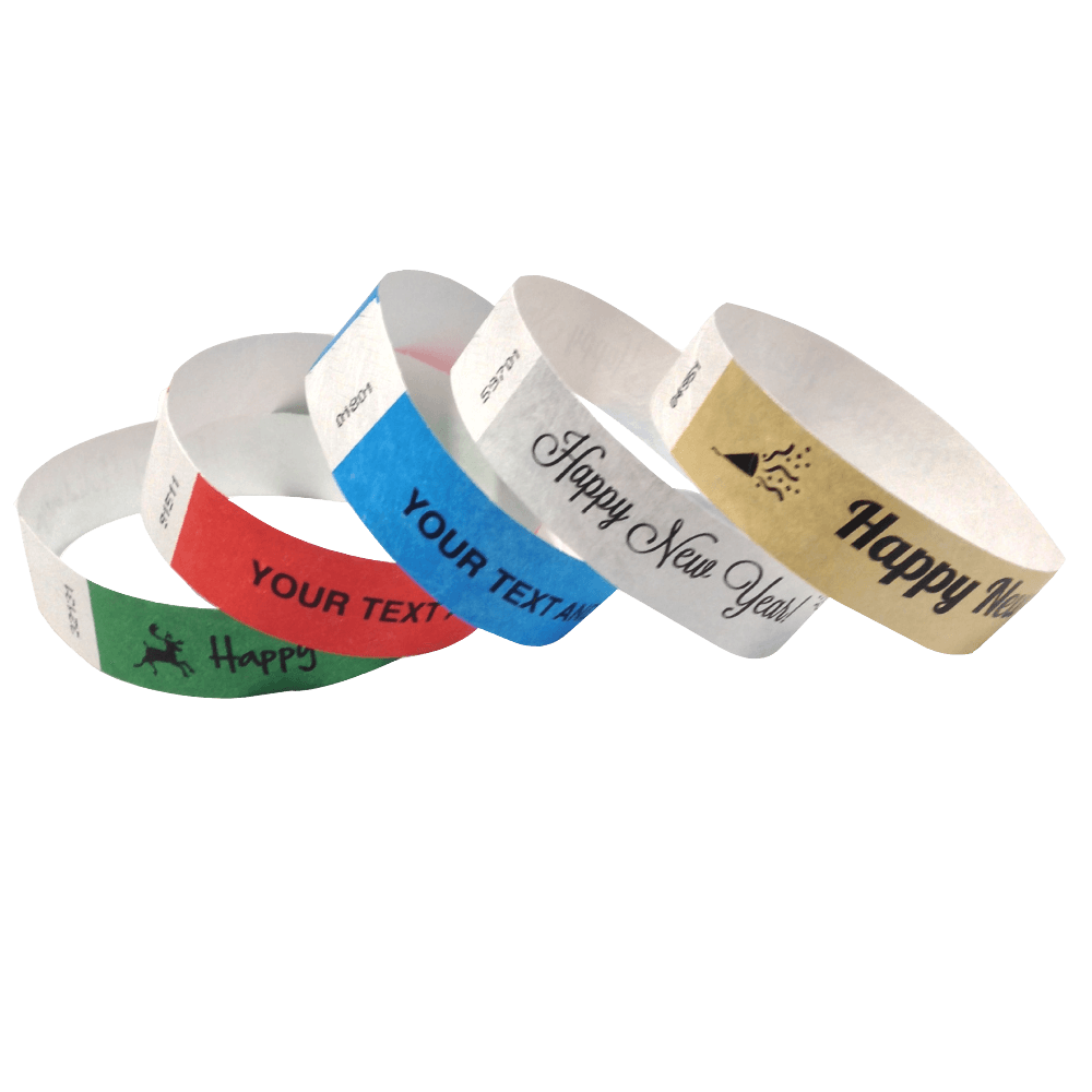 Choosing Custom Wristbands vs. Stock Designs