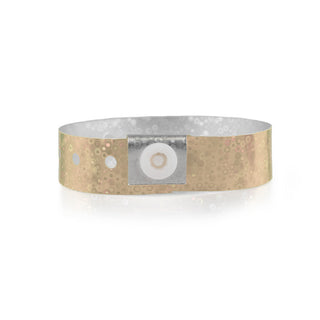 Buy gold Bulk Custom Holographic Wristbands