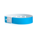Event Wristbands Custom Plastic Wristbands 100 / Neon Blue Plastic Wristbands Solid Colors