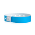 Event Wristbands Custom Plastic Wristbands 100 / Neon Blue Plastic Wristbands Solid Colors
