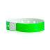 Event Wristbands Custom Plastic Wristbands 100 / Neon Green Plastic Wristbands Solid Colors