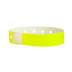 Event Wristbands Custom Plastic Wristbands 100 / Neon Yellow Plastic Wristbands Solid Colors