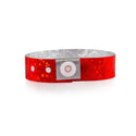 Event Wristbands Custom Plastic Wristbands Red Bulk Custom Holographic Wristbands