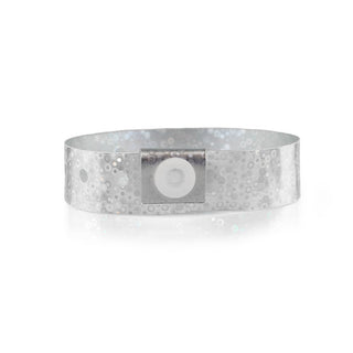 Event Wristbands Custom Plastic Wristbands Silver Bulk Custom Holographic Wristbands