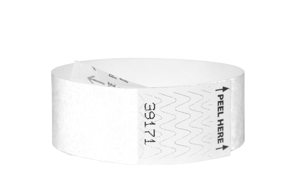 Event Wristbands Custom Tyvek Wristbands Custom 1" Tab-Free Tyvek Event Wristbands