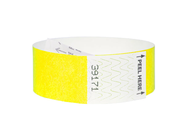 Event Wristbands Custom Tyvek Wristbands Custom 1" Tab-Free Tyvek Event Wristbands