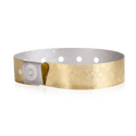 Event Wristbands Holographic Plastic 100 / Gold 3/4" Holographic Plastic Wristbands - Solid Colors