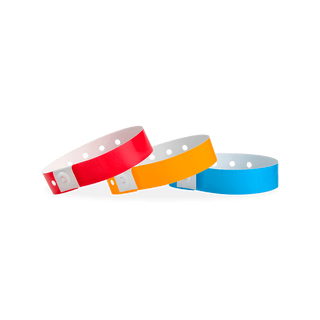 Event Wristbands Plastic Plastic Wristbands Solid Colors