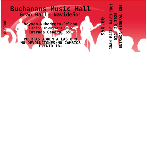 Event Wristbands PPLR_HIDDEN_PRODUCT 100 ($0.25 each) Custom Printed Concert Tickets