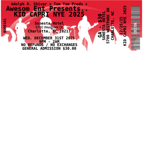 Event Wristbands PPLR_HIDDEN_PRODUCT 100 ($0.25 each) Custom Printed Concert Tickets