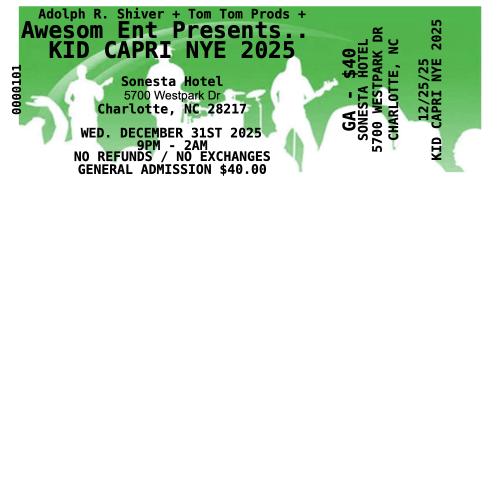 Event Wristbands PPLR_HIDDEN_PRODUCT 100 ($0.25 each) Custom Printed Concert Tickets