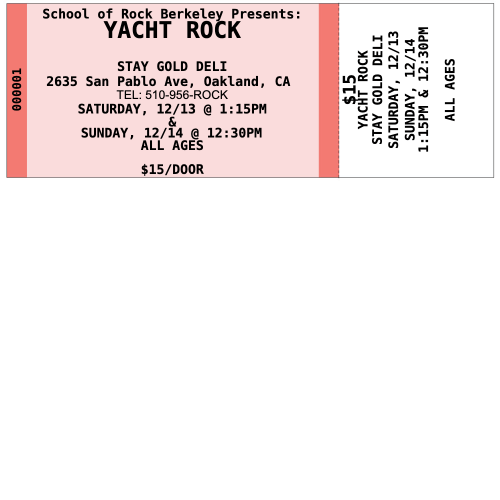 Event Wristbands PPLR_HIDDEN_PRODUCT 100 ($0.25 each) Custom Printed Tickets - Standard