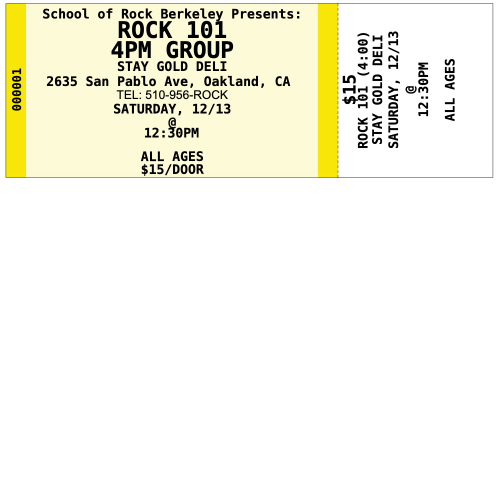 Event Wristbands PPLR_HIDDEN_PRODUCT 150 ($0.19 each) Custom Printed Tickets - Standard