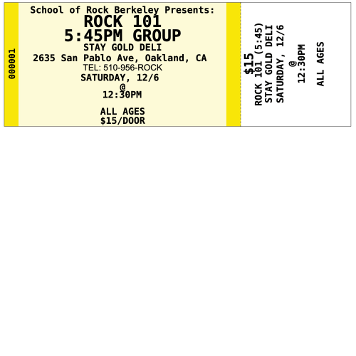 Event Wristbands PPLR_HIDDEN_PRODUCT 150 ($0.19 each) Custom Printed Tickets - Standard