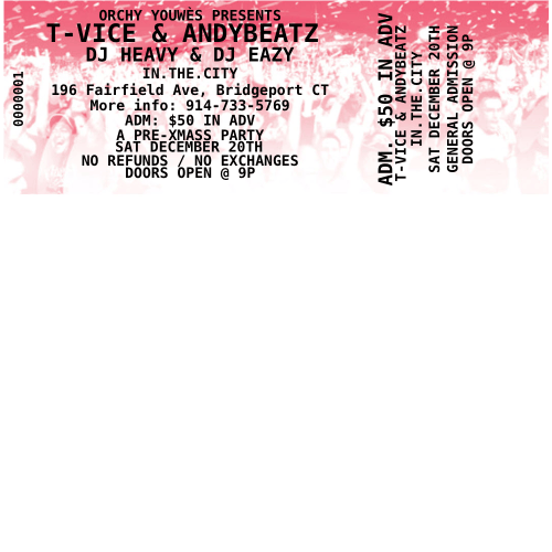 Event Wristbands PPLR_HIDDEN_PRODUCT 200 ($0.17 each) Custom Printed Festival Tickets