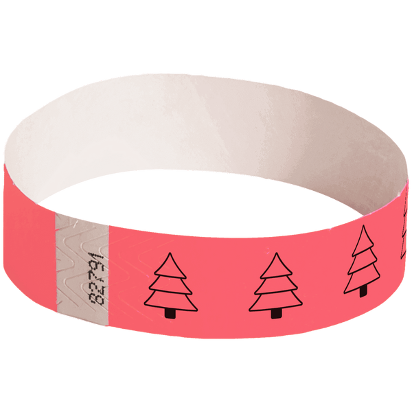Event Wristbands Tyvek Stock - Holiday 3/4