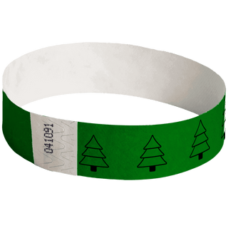 Event Wristbands Tyvek Stock - Holiday 3/4