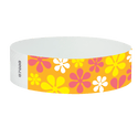 Event Wristbands Tyvek Stock - Holiday 500 / Limited Series / Flower Power Tyvek® Limited Series Wristbands