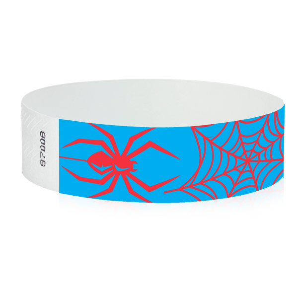 Event Wristbands Tyvek Stock - Holiday 500 / Limited Series / Spider Web Tyvek® Limited Series Wristbands