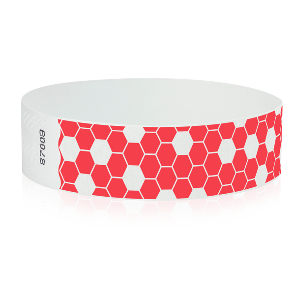 Event Wristbands Tyvek Stock - Pre-Printed 3/4" Tyvek Wristbands Pre-Printed Designs