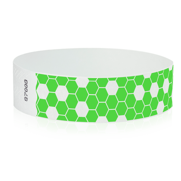 Event Wristbands Tyvek Stock - Pre-Printed 3/4" Tyvek Wristbands Pre-Printed Designs