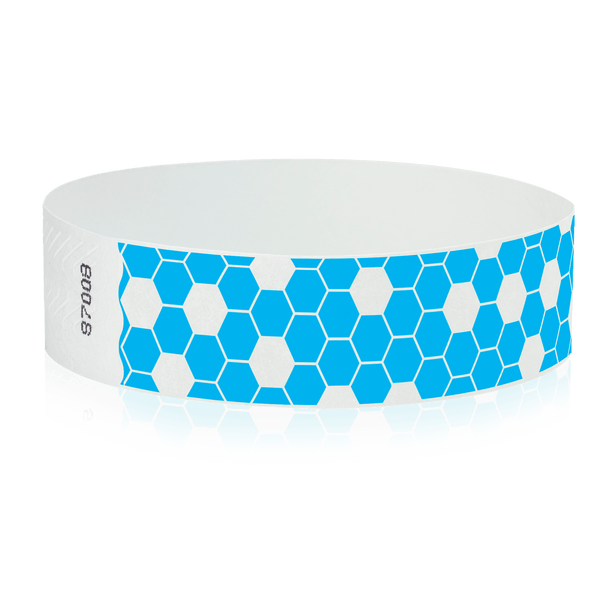 Event Wristbands Tyvek Stock - Pre-Printed 3/4" Tyvek Wristbands Pre-Printed Designs