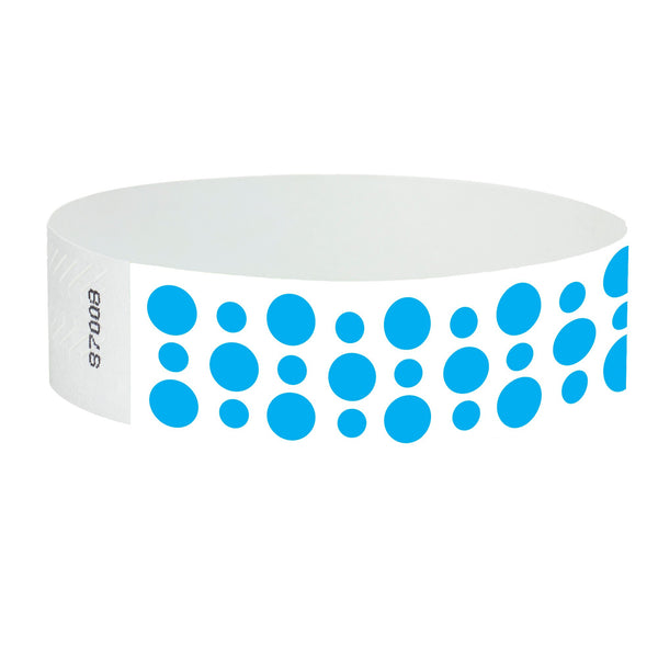 Neon Blue Dots