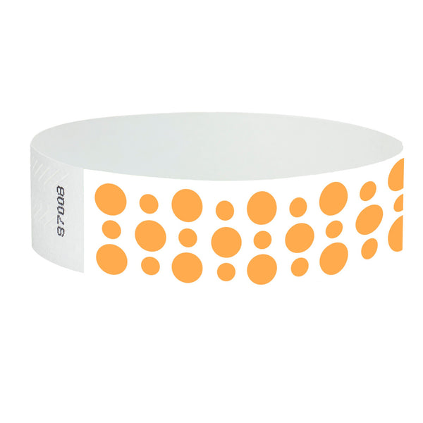Neon Orange Dots