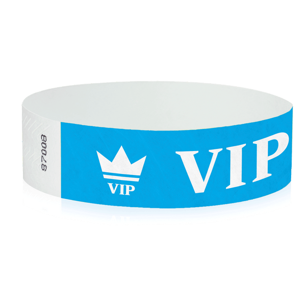 Event Wristbands Tyvek Stock - Pre-Printed VIP Access Wristbands