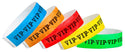 Event Wristbands Tyvek Stock - Pre-Printed VIP / Neon Blue / 100 VIP Access Wristbands