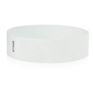 Event Wristbands Tyvek Stock - Solid 1" Tyvek Stock Wristbands - Solid Colors