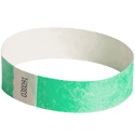 Event Wristbands Tyvek Stock - Solid Color Paper Event Wristbands