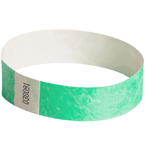 Event Wristbands Tyvek Stock - Solid Color Paper Event Wristbands