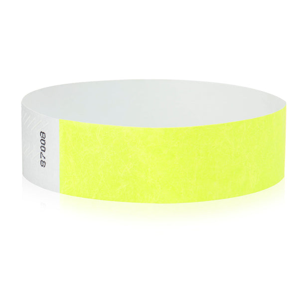 Event Wristbands Tyvek Stock - Solid Colored Wristbands Tyvek