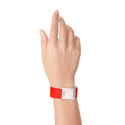 Event Wristbands Tyvek Stock Tab Free 1" Tab Free  Tyvek Wristbands - Solid Colors