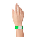 Event Wristbands Tyvek Stock Tab Free 1" Tab Free  Tyvek Wristbands - Solid Colors