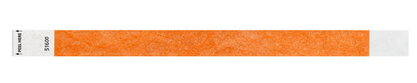 Event Wristbands Tyvek Stock Tab Free 1" Tab Free  Tyvek Wristbands - Solid Colors
