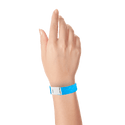 Event Wristbands Tyvek Stock Tab Free 3/4" Tab Free  Tyvek Wristbands - Solid Colors