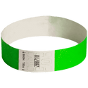 Event Wristbands Tyvek Stock Tab Free Neon Green / 100 1