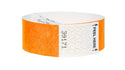 Event Wristbands Tyvek Stock Tab Free Neon Orange / 500 1" Tab Free  Tyvek Wristbands - Solid Colors