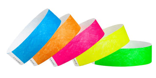 Event Wristbands Tyvek Stock - Variety Solid / Variety Pack / 500 Variety Pack of 500 3/4" Tyvek Wristbands
